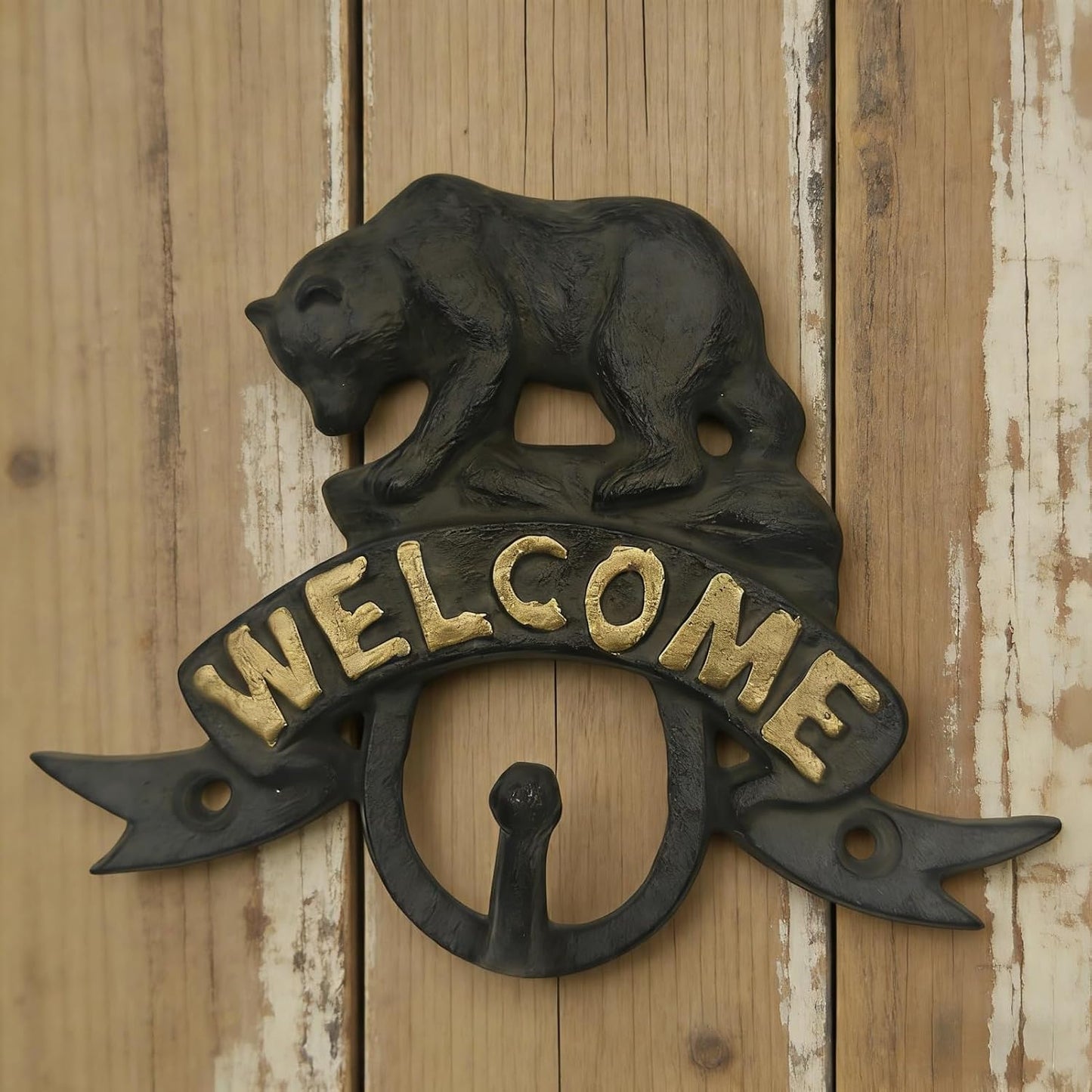Coat Hooks Wall Mounted, Rustic Bat Key Hook Holder, Heavy Duty Decorative Black Wall Hooks for Mudroom, Towels, Hat Rack, Purse Hooks, Cast Iron Decorative ‎Antique Black Hooks