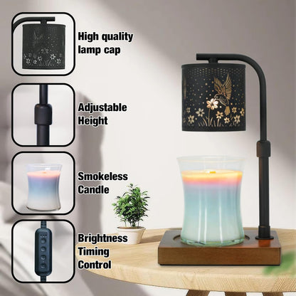 Eandisom Hummingbird Candle Warmer Lamp Timer - Birthday Gifts for Women