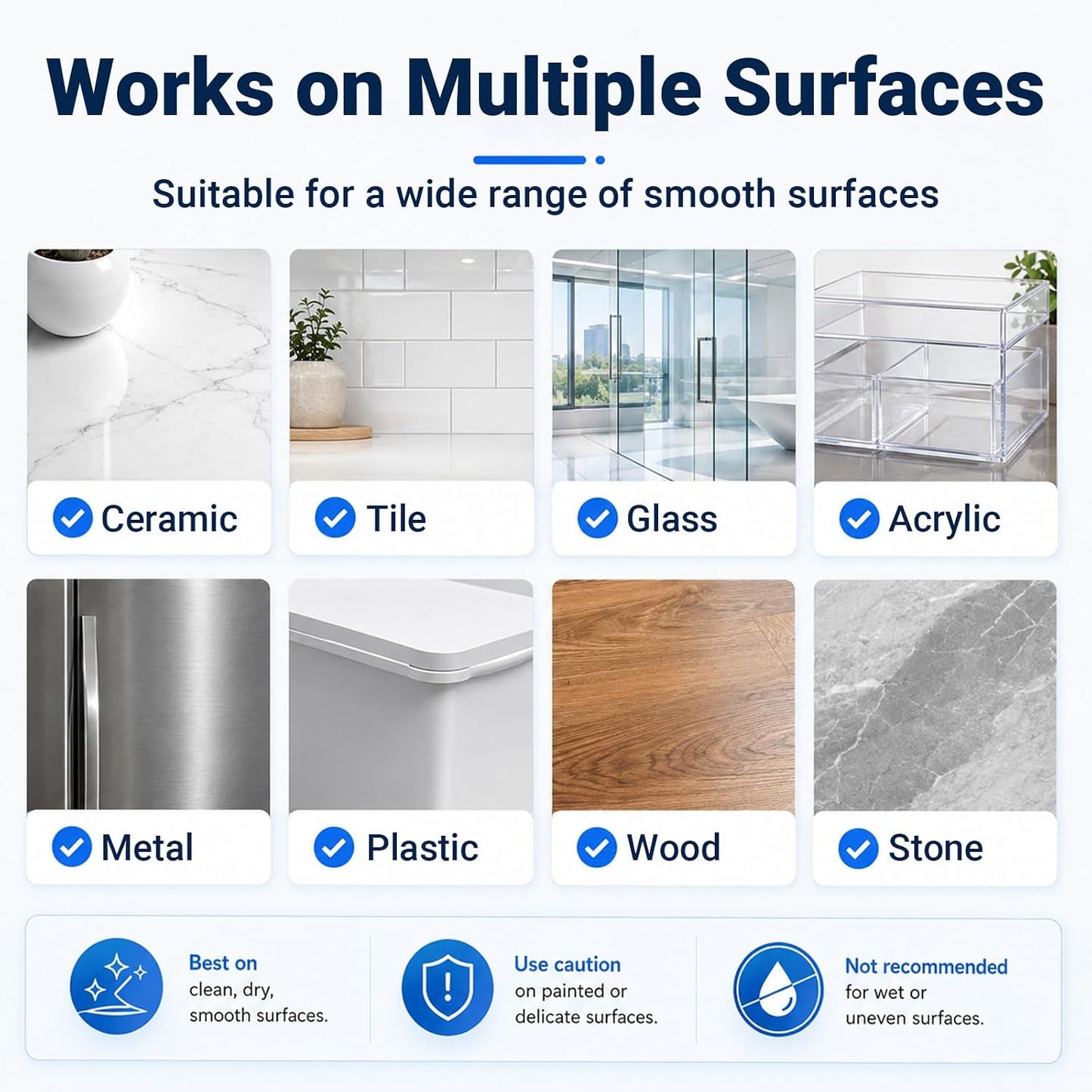 48PCS Nano Double Sided Adhesive Pads,Waterproof No Damage Removable Heavy Duty Mounting Tapes,Clear Residue-Free Strong Sticky Pads for Walls,Hanging Pictures, DIY Craft Home Office