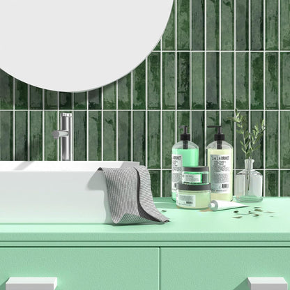 Alwayspon 10 Sheets 12x12inch Beige 3D Vinyl Backsplash Tiles, Self-Adhesive Peel and Stick Wall Tile Stickers Stick on Subway Tiles for Kitchen Bathroom Wall