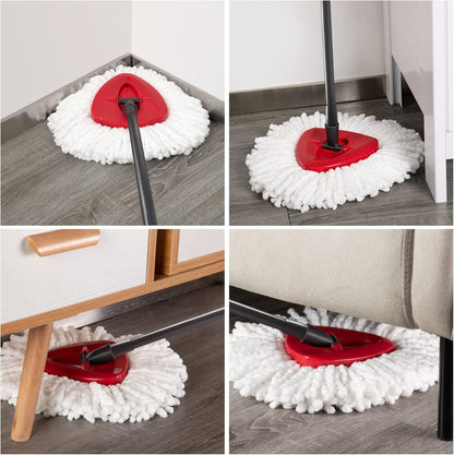 Spin Mop Replacement Base Compatible with O-Ceda EasyWring 1 Tank System, Replacement Base for Spin Mop Head