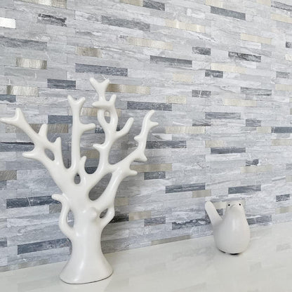 DICOFUN 10-Sheet Peel and Stick Backsplash Wall Tile, PVC Kitchen Backsplash Peel and Stick in Sandstone, 9.4 sq.ft