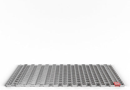 Mudd Heavy-Duty Metal Mesh Doormat – 30in x 17in, 2mm Thick Steel – Durable, All-Weather Dirt & Mud Scraper for Entryways, Patios & Workspaces