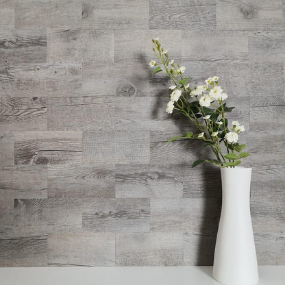 AULIGET 100 Piece Rust Slate Peel and Stick Backsplash Wall Tiles, 3" x 6" PVC Faux Stone Stick on Tiles for Backsplash Kitchen, Bathroom, Laundry Room, Camper, Fireplace