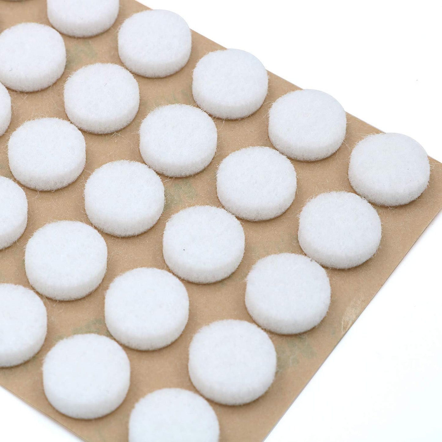 Furniture Felt Pads 3/8" (10mm) Diameter Round 3M Self Adhesive Protects Kitchen Cabinets, Drawers, Desks and Furniture Against Bumps and Scratches 100 Pack - Grey