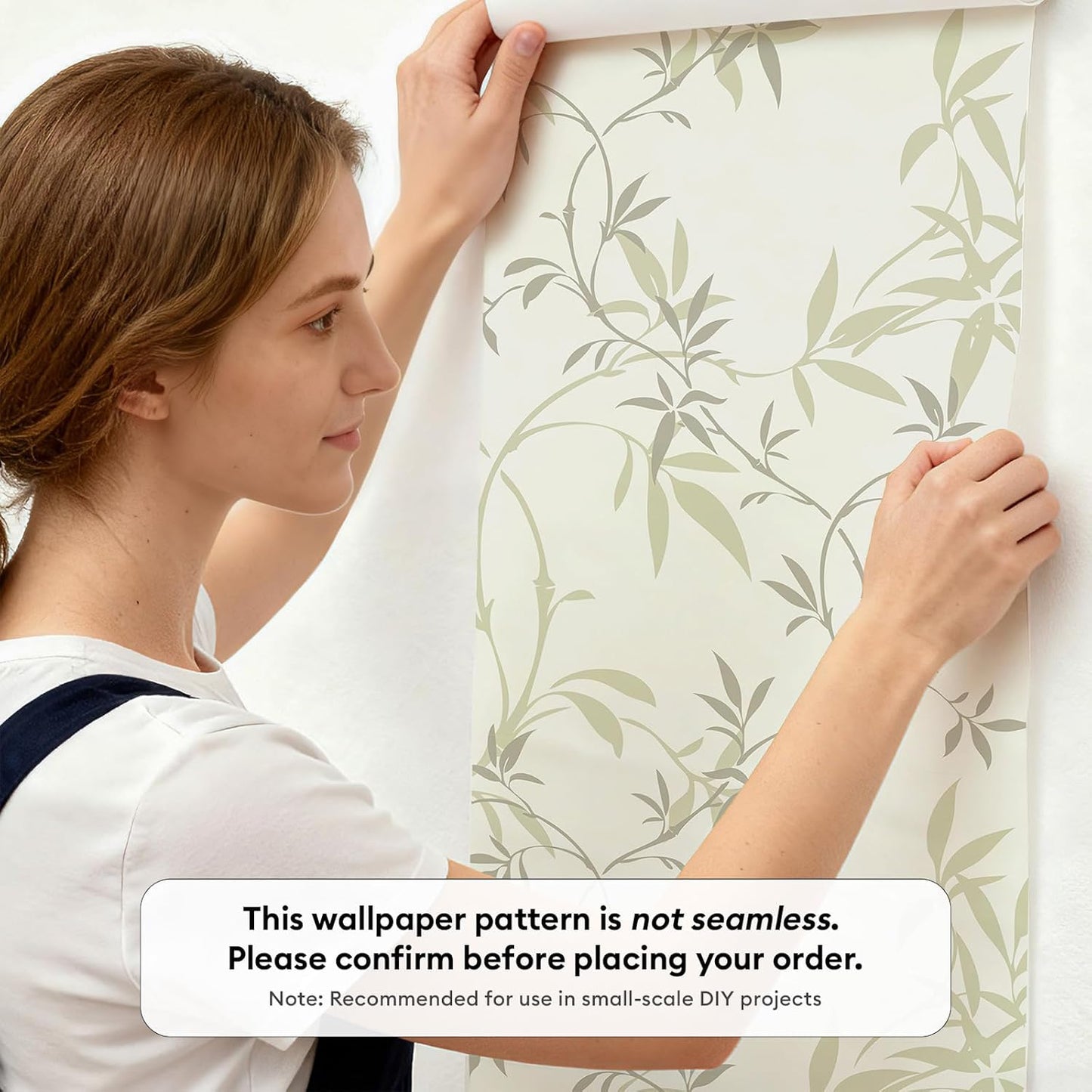 17"x118" Peel and Stick Wallpaper for Renter Friendly, Removable Wallpaper Peel and Stick, Self-Adhesive Textured Contact Paper for Walls, Cabinets, Countertops(Morning Song of Flowers)
