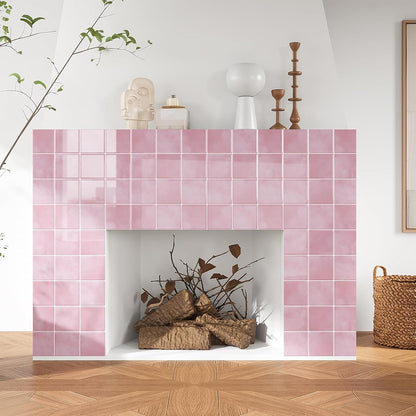 VEELIKE Cream Beige Peel and Stick Backsplash for Kitchen Square Peel and Stick Tile Backsplash 6 Sheets Self Adhesive Back Splash Tiles for Bathroom Waterproof Ceramic Wall Tile Stickers 12''x12''