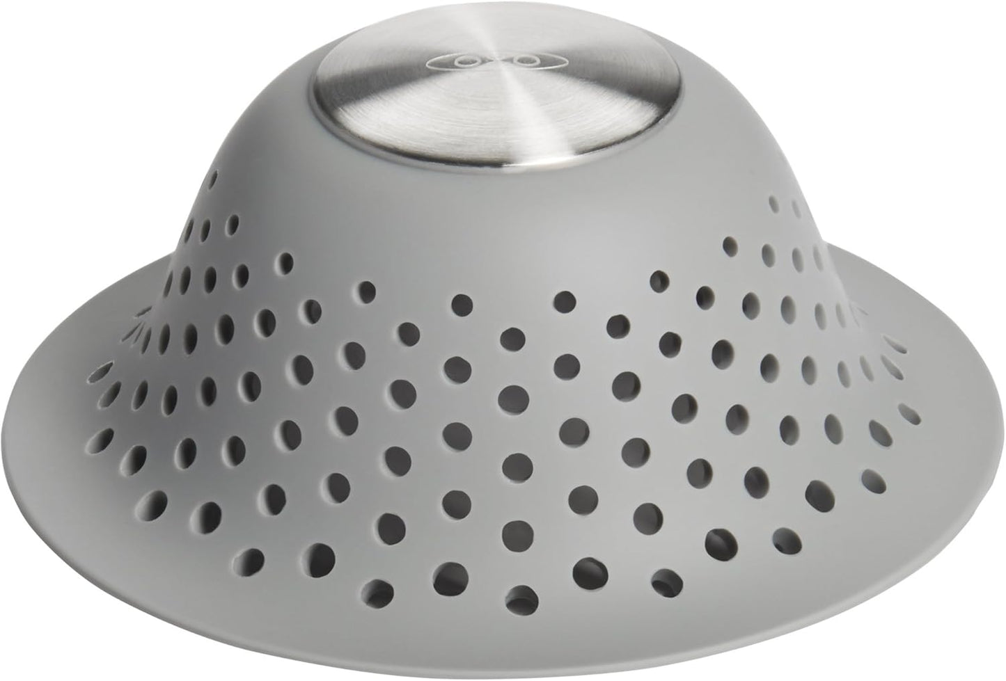 OXO Good Grips Silicone Shower & Tub Drain Protector, Hair Drain Catcher