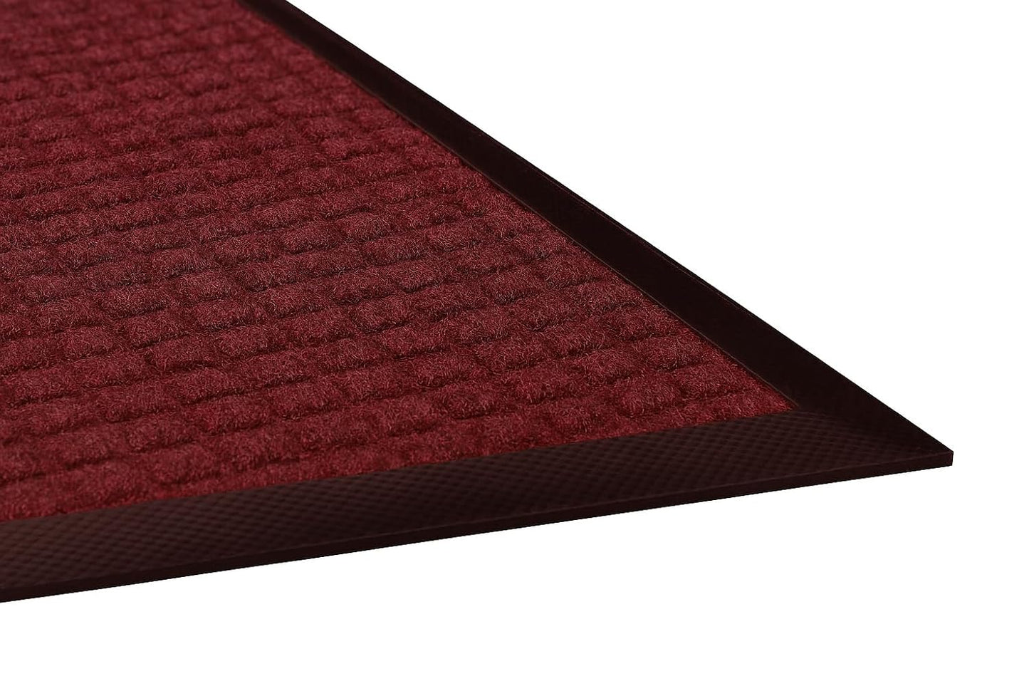 Guardian WaterGuard Indoor/Outdoor Wiper Scraper Floor Mat, Rubber/Nylon, 3'x4', Grey