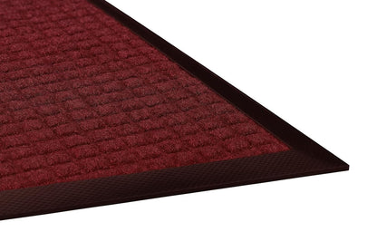 Guardian WaterGuard Indoor/Outdoor Wiper Scraper Floor Mat, Rubber/Nylon, 3'x4', Grey