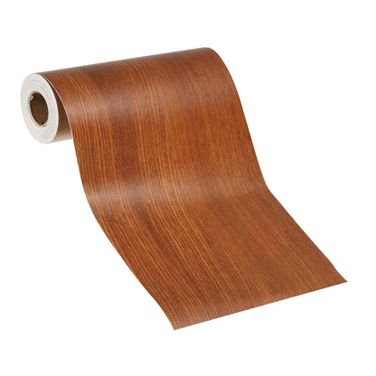 PATIKIL Self Adhesive Wood Grain Repair Tape 33'x 3", Multi-Use Realistic Wood Grain Repair Patch for Furniture Floor Door Table Chair Windows Handicraft DIY, Yellow Teak