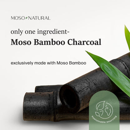 Moso Natural Fridge Deodorizer, HGTV Editors' Pick - Bamboo Charcoal Refrigerator Odor Absorber & Eliminator for Fridge & Freezer, Unscented, Reusable, Lasts 2 Years