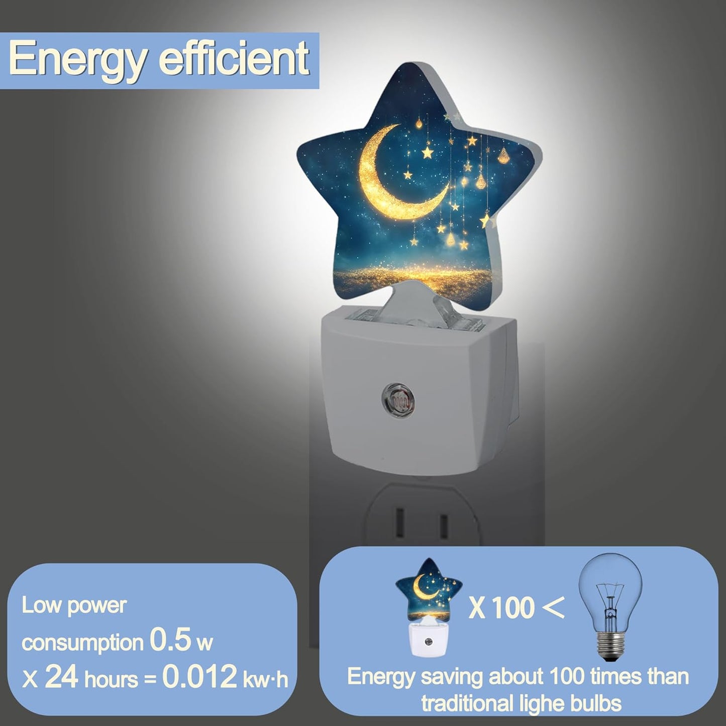 Lavender Butterfly Nightlight,Summer Flowers Star Night Lights Plug into Wall Decorations for Bedroom Bathroom,Dusk to Dawn Sensor Kitchen Hallway Stairs Energy Efficient Desk Lamp