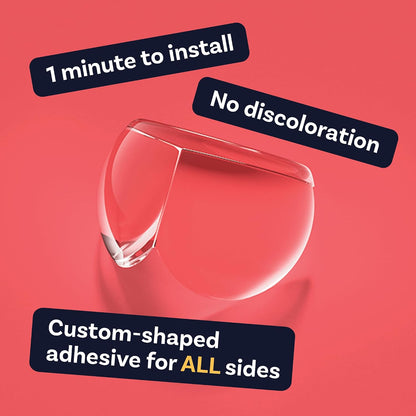 Corner Protector for Baby, Protectors Guards - Furniture Corner Guard & Edge Safety Bumpers - Baby Proof Bumper & Cushion to Cover Sharp Furniture & Table Edges - Clear and Transparent - (18 Pack)