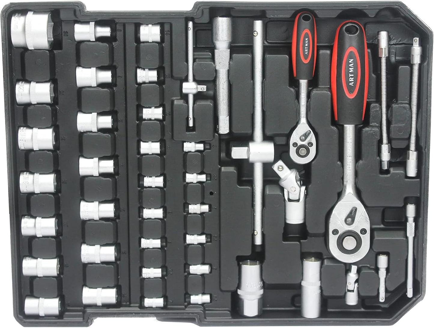 899pcs Home Repair Tool Set Kit for Men, Toolbox Storage Case with 4 Drawers, General Household Tool Kit with Rolling Tool Box, Tool Set Kit for Maintenance, Garden, Homeowner, Handyman,Silver Case