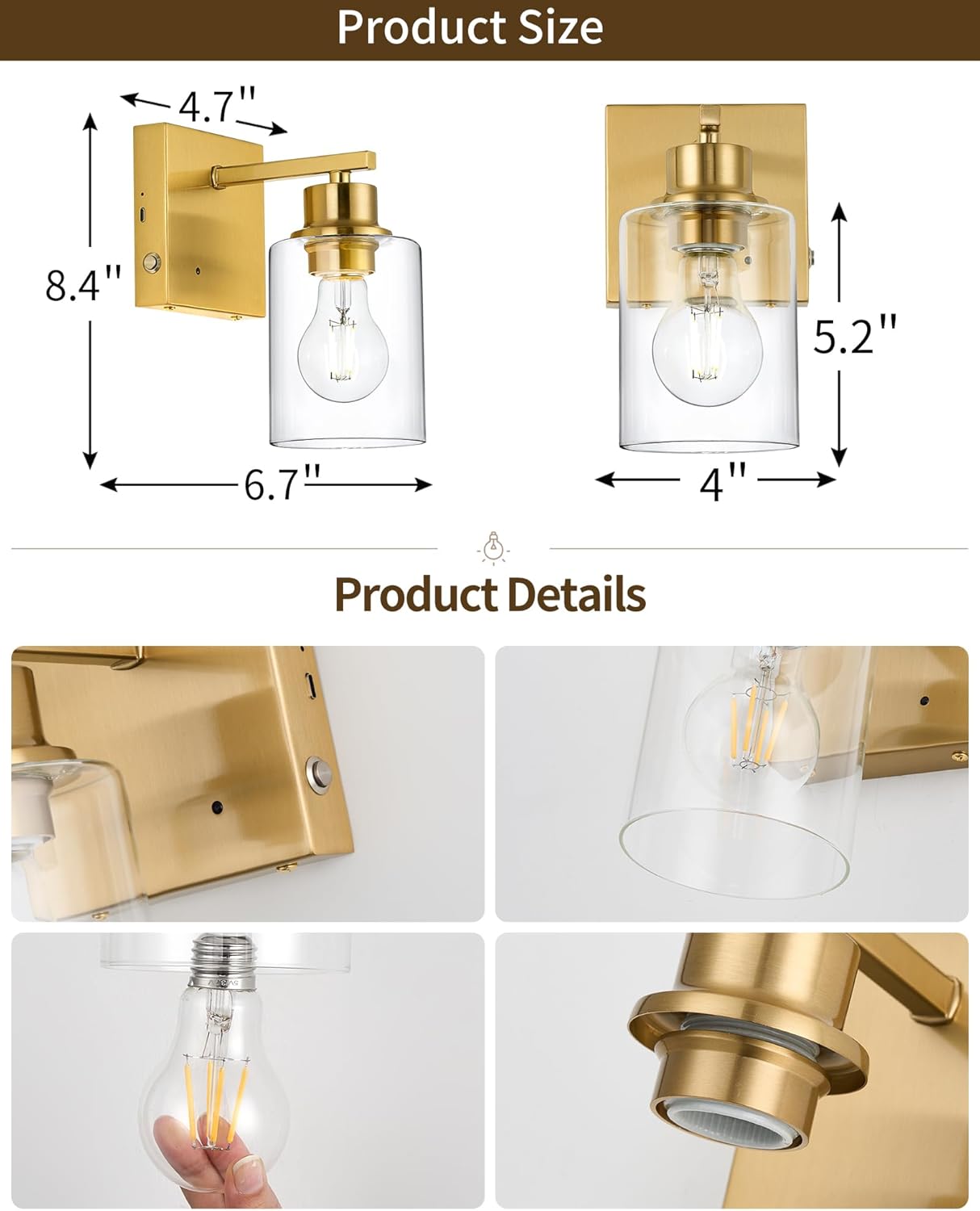 Battery Operated Wall Sconce Set of 2, Black Rechargeable Wall Lights with Timer Function, Easy Install Dimmable Wireless Wall Lamps Sconces Wall Decor for Living Room Bedroom Hallway, Emergency 3000K