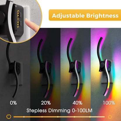L LOHAS LED Night Light,Dimmable Night Lights Plug into Wall, 2 Pack Acrylic Nightlight with 0-100 LM Adjustable Brightness, 3000K Plug in Night Light with Dusk to Dawn Sensor, for Bathroom Hallway
