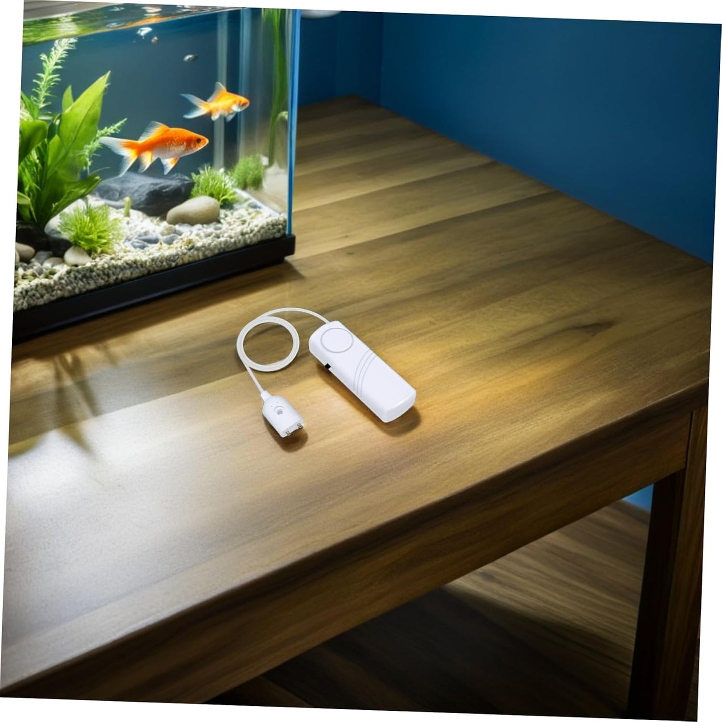 WOONEKY Water Leak Sensor for Home High Volume Alarm for Bathroom Kitchen and Basement Easy Installation Water Level Alert Accurate Detection of Overflow and Leakage