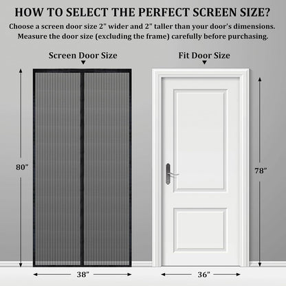 Windows Screen Replacement and Screen Door Repair Kit, 6Pcs Window Screen Fiberglass Mesh Kit - Window Screen & Screen Door Mesh & Screen Porch Repair Kit (White, 48" x 118")