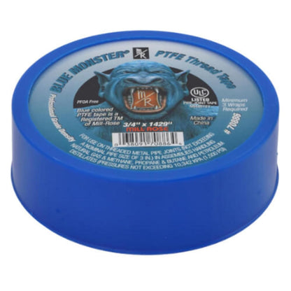 Heavy-Duty Thread Seal Tape, 3/4" x 119 FT PTFE, 3-Pack – Professional Grade Plumber’s Tape for Leak-Proof Pipe Sealing – Gas, Water, Air & Oil Line Compatible, Non-Toxic, Non-Hardening