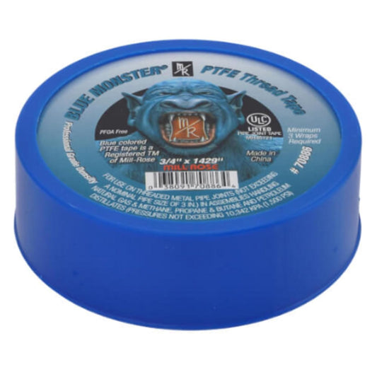 Heavy-Duty Thread Seal Tape, 3/4" x 119 FT PTFE, 3-Pack – Professional Grade Plumber’s Tape for Leak-Proof Pipe Sealing – Gas, Water, Air & Oil Line Compatible, Non-Toxic, Non-Hardening