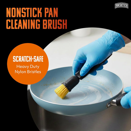BRUSHTECH – Brushtech Same As Steel Wool for Non Sticks – Black