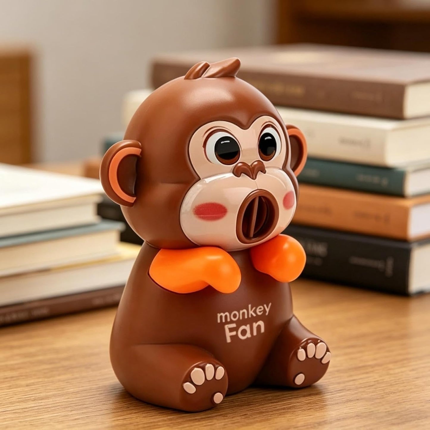 Small Fan for Cooling Food | Portable 3 Speeds USB Rechargeable Cute Animal - Clip On Food Cooling Personal Fan - for Kids Soup Stew Coffee Tea Baked Goods Kitchen Office Dorm Room