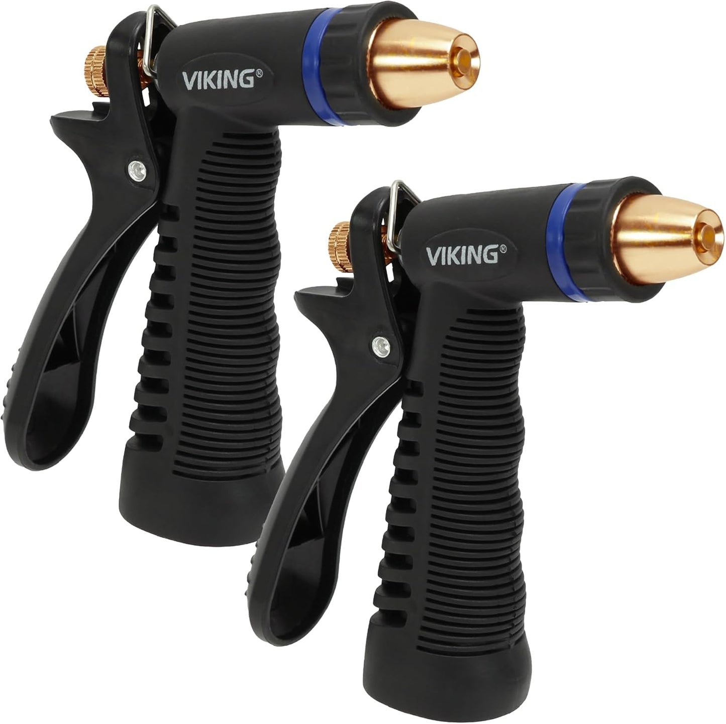 VIKING Hose Nozzle, Garden Hose Nozzle, Adjustable and Heavy Duty for Washing Car, Watering Plants, Washing Pets, and Home Use