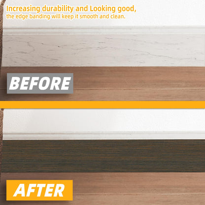 GSCIT Club Wood Grain Repair Tape, 2.4 inch X 15ft Self Adhesive Maple Grain Repair Patch for Tables, Chairs, Baseboards, Doors, Windows, Floors, Handicraft DIY. - Colors A