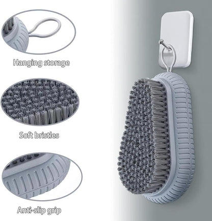 Cleaning Scrub Brush for Laundry Carpet - Carpet Cleaning Brush, Laundry Brush for Stains on Clothes, Scrub Brushes for Cleaning, Laundry Scrub Brushes for Clean Carpet,Clothes,Shoes,Tile etc. 2 Pack