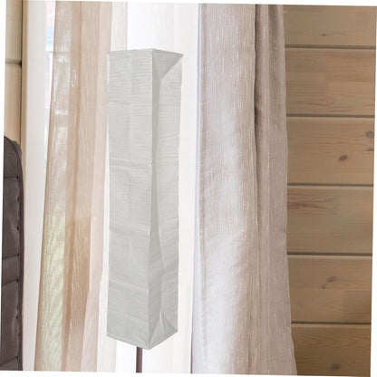 ABOOFAN Floor Lamp Shade Replacement – 49.21" Foldable Rice Paper Lampshade for Soft Light Diffusion & Easy Tool-Free Installation – for Living Room, Bedroom, Office