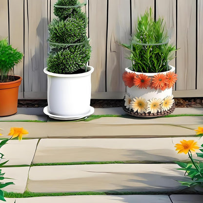 10 Pack Stackable Monstera Plant Support, Garden Stakes | For Climing Plants Stem Support,Durable Plant Accessories for Indoor Outdoor Potted Plants, Flower Other Climbing Plants