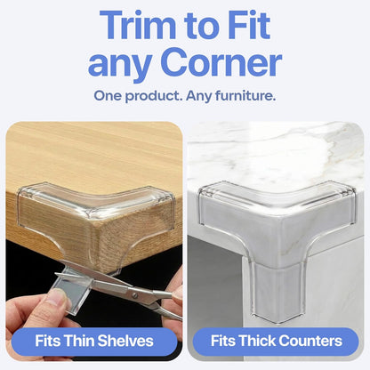 16ft Heavy Duty Desk Edge Protector & Corner Protectors - Baby Proofing Guards for Sharp Furniture Corners, Tables & Cabinets - Child Safety Essentials for Home & Nursery