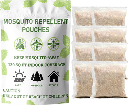 Furiseng|Natural Mosquito Repellent Outdoor Patio (10 Pack),Long-Lasting 60-Day Protection, DEET-Free & Family Safe,Indoor & Outdoor Use,Mosquito Repellent for Yard, Patio, Camping & Travel