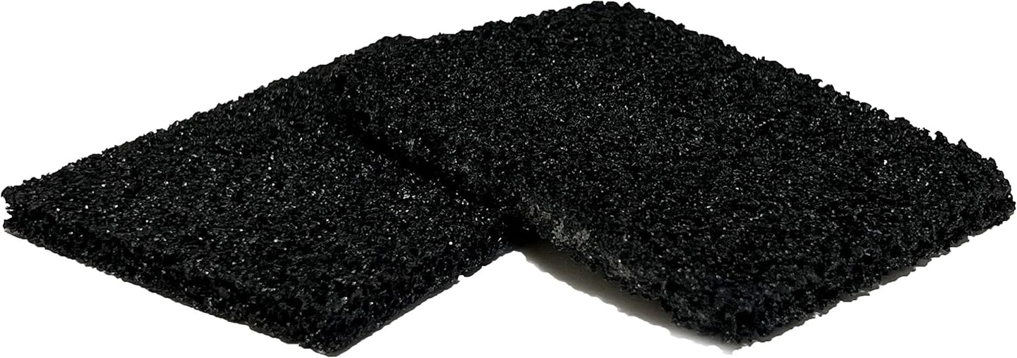 Nispira Activated Charcoal Odor Filter Refills Deodorizers Compatible with Simplehuman Filter Case Trash Cans, 4 Packs