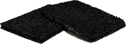 Nispira Activated Charcoal Odor Filter Refills Deodorizers Compatible with Simplehuman Filter Case Trash Cans, 4 Packs