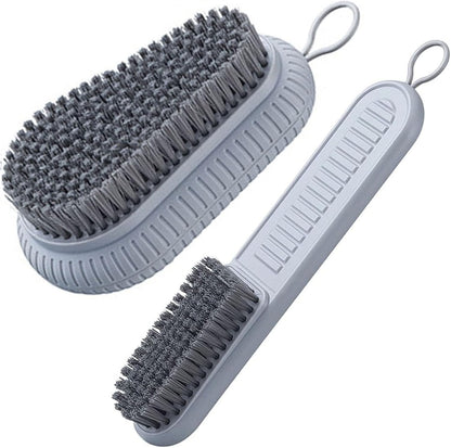 Cleaning Brush Soft Bristle Brush Laundry Scrub Brush Clothes Underwear Shoes Scrubbing Brush, Easy to Grip Household Cleaning Brushes Tool for Countertops Bathtubs (Blue)