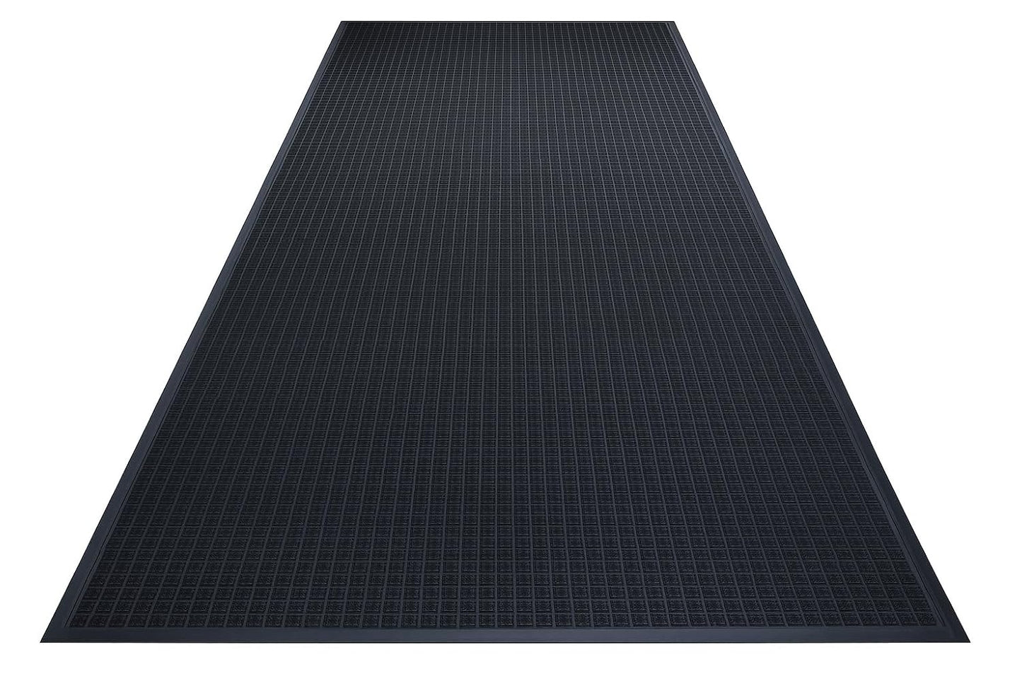 Guardian WaterGuard Indoor/Outdoor Wiper Scraper Floor Mat, Rubber/Nylon, 3'x4', Grey