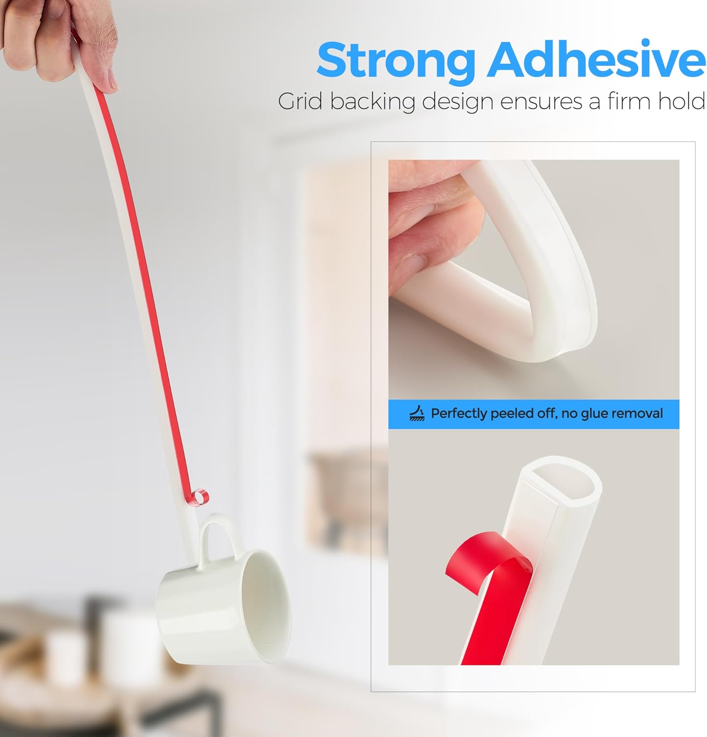 Silicone D-Shaped Weather Stripping Door Seal, 23FT Self Adhesive Door Insulation Strip, Fits Gaps up 1/4 to 15/32", for Door Frame & Window Seal (Black, 9/16" W × 15/32" T)