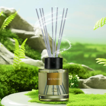 5 Mixed Colors 10inch Diffuser Replacement Sticks - 60Pcs Fiber Reed Fragrance Sticks Refill for Home and Bathroom - Rattan Essential Oil Sticks for Scented Diffuser