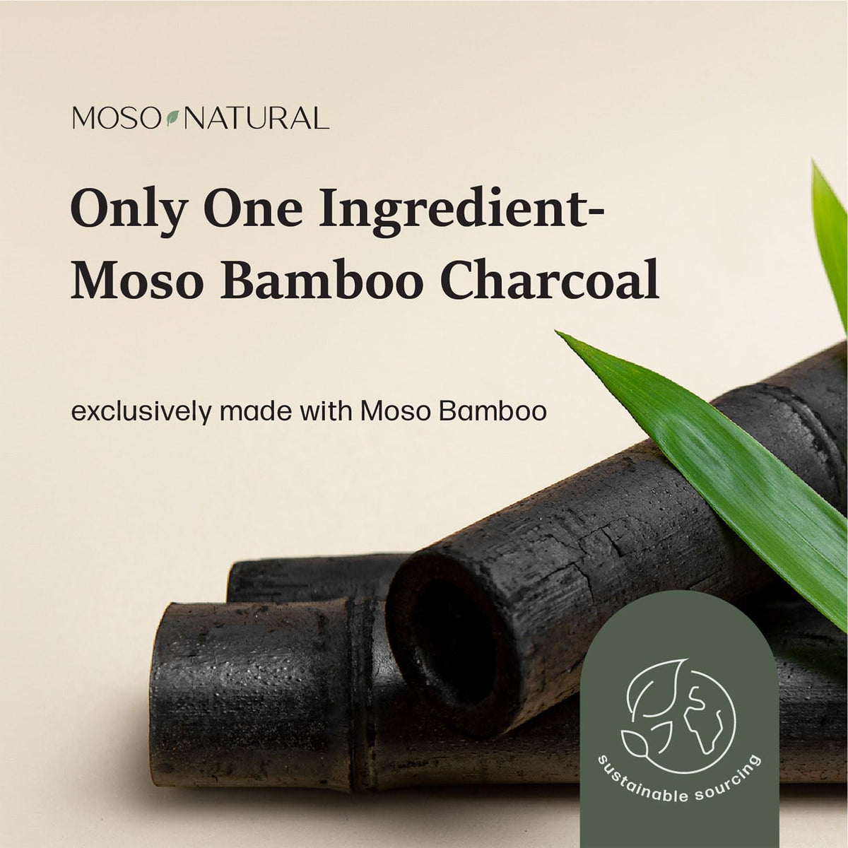 Moso Natural Air Purifying Bag 200g Charcoal Odor Absorber, Car Odor Eliminator & Closet Deodorizer for Home & Pet, Lasts 2 Years, Unscented Bamboo Charcoal Bags, HGTV Editors' Pick
