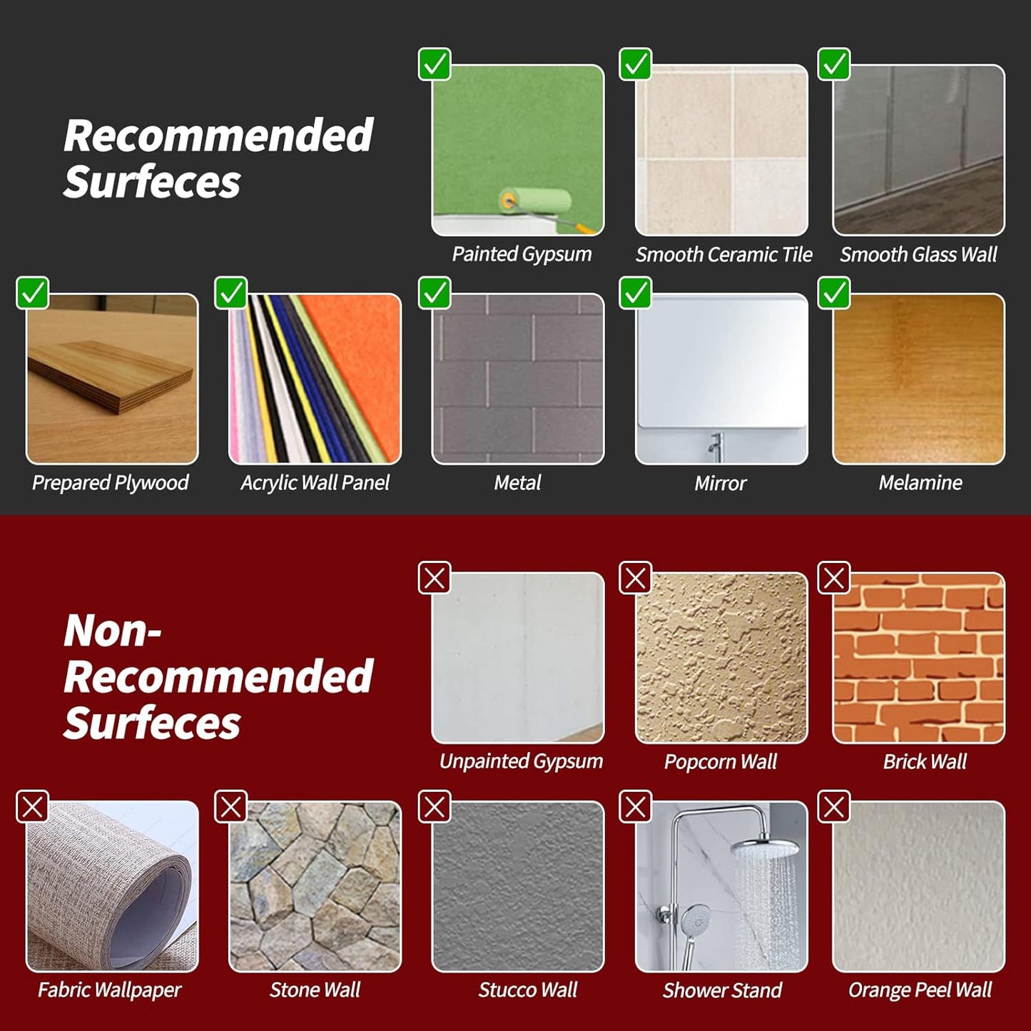 Art3d Premium 10-Sheet Peel and Stick Tile Backsplash - 12"x12" for Kitchen , Bright White