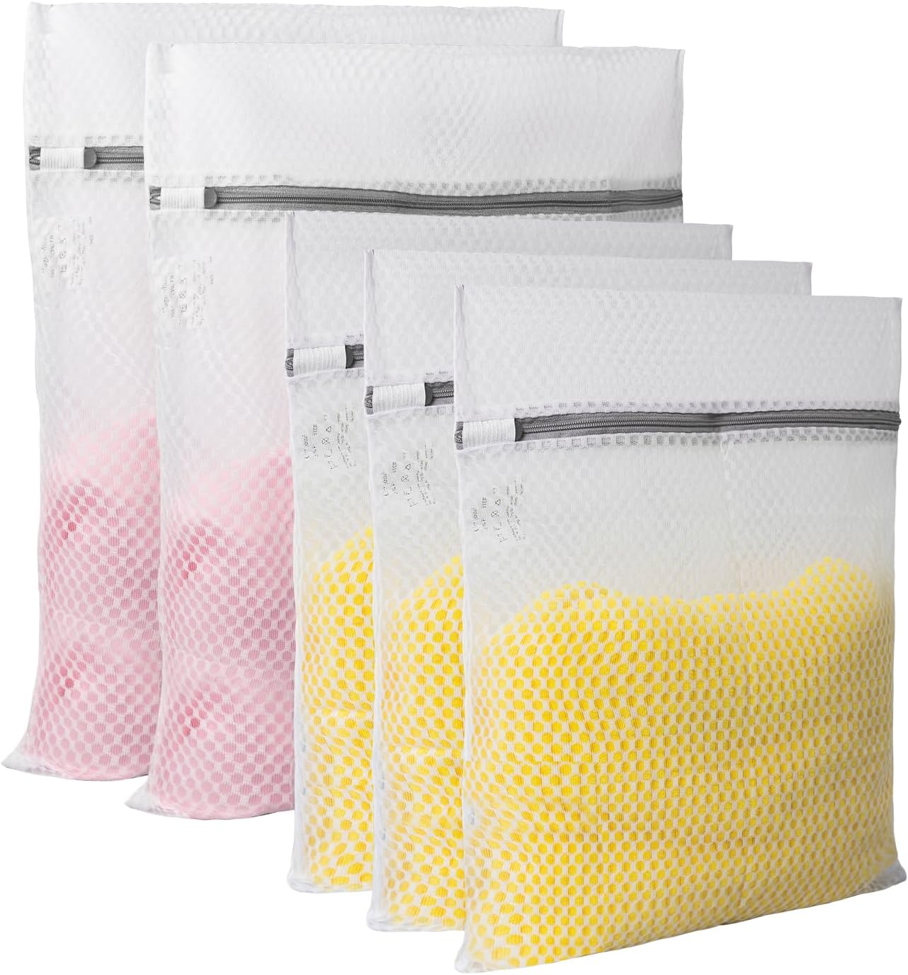 GOGOODA 2 Pack Extra Large Mesh Laundry Bag 43 x 35 in – XXXXL Washing Bag | Jumbo for Bedding, Blankets, Clothes, Pet Items, Travel & Storage – Washer Protector Bag for Washing Machine