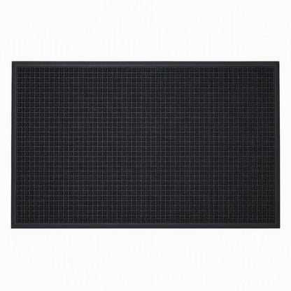 Guardian WaterGuard Indoor/Outdoor Wiper Scraper Floor Mat, Rubber/Nylon, 3'x4', Grey