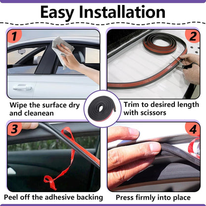 326A0004 Ribbed Bulkhead Seal Strip 3/5 in x 65 in, Self-Adhesive EPDM Ribbed Foam Rubber Weather Stripping for Tonneau Cover, Truck Bed Cover, RV, Boat, Auto, Marine, Garage Door (Black, 1 Pcs)