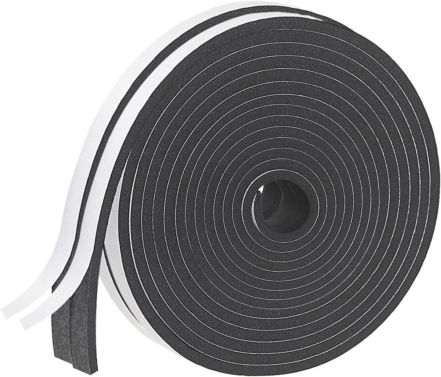 Weather Stripping Door Seal Strip for Doors and Windows, 1In x 1/8In x 33Ft x 2 Roll Foam Insulation Tape Self Adhesive,Sound Proof,Weatherstrip,Pipe Cooling, Air Conditioning Seal Strip - Colors B