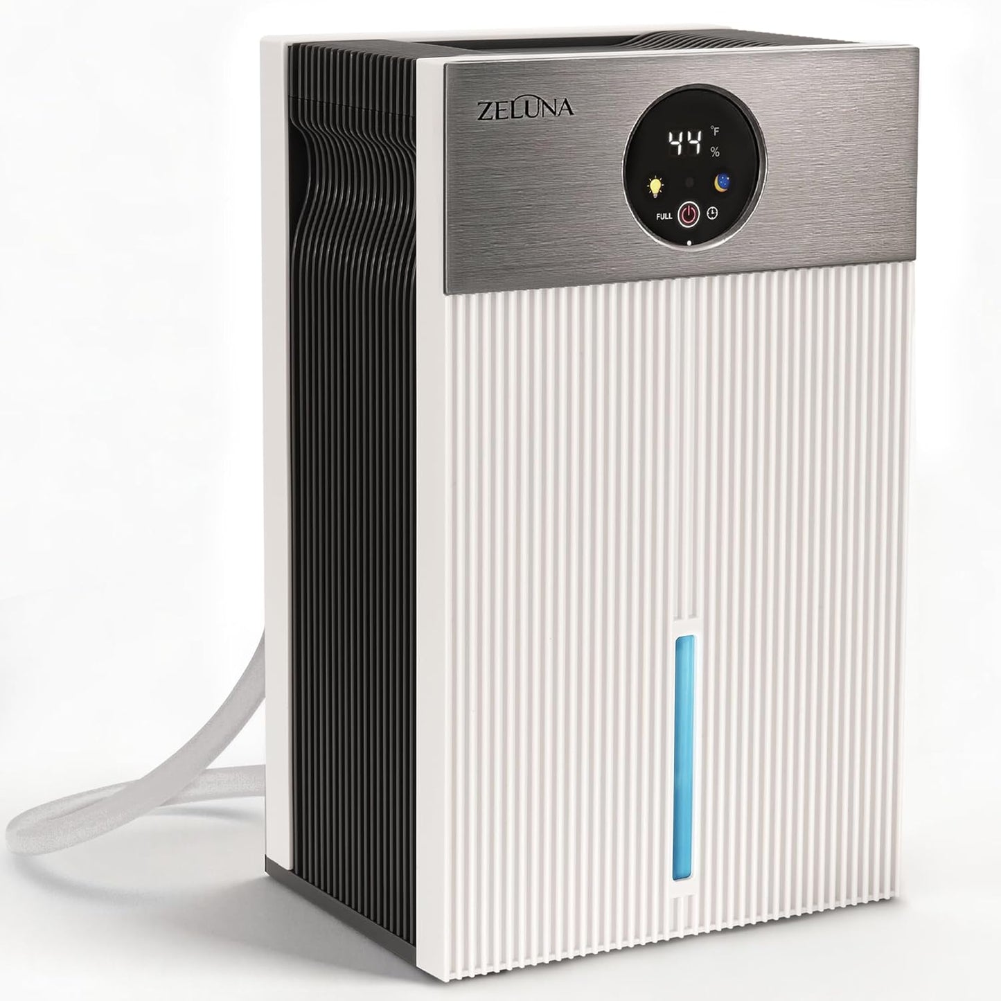 Mini Dehumidifiers for Home(650sq.ft), Small Quiet Dehumidifier with Drain Hose 66 OZ Water Tank 4 Timer Auto Defrost and Shutoff Sleep Mode, Ideal for Bathroom, Bedroom, Closet, RV