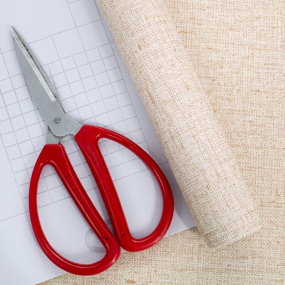 Beige Grasscloth Peel and Stick Wallpaper Textured Contact Paper 15.7inch x 118.1inch Faux Linen Vintage Grasscloth Contact Paper Self Adhesive Removable Wallpaper Vinyl