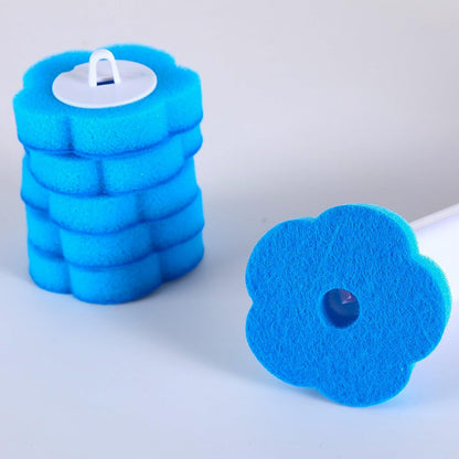 2 Pack Disposable Toilet Brush and Holder Set, Disposable Toilet Cleaning System Extended Handle with 48 Toilet Wand Refills, Toilet Brush for Toilet Bowl Cleaners, Bathroom Cleaning, Bathtub
