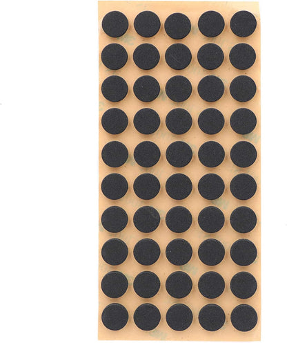 Furniture Felt Pads 3/8" (10mm) Diameter Round 3M Self Adhesive Protects Kitchen Cabinets, Drawers, Desks and Furniture Against Bumps and Scratches 100 Pack - Grey